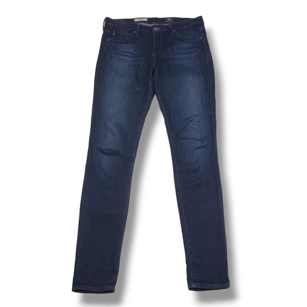 Adriano Goldschmied Legging Super Skinny Jeans‎ Womens 28 Dark Wash